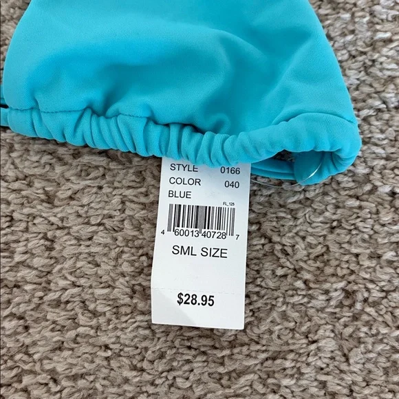 Blue NWT Pacsun Bikini Top - Picture 2 of 3